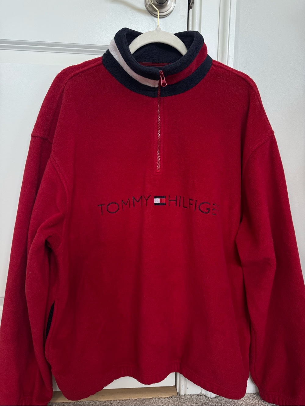 Tommy Hilfiger Quarter-Zip Fleece with Pockets